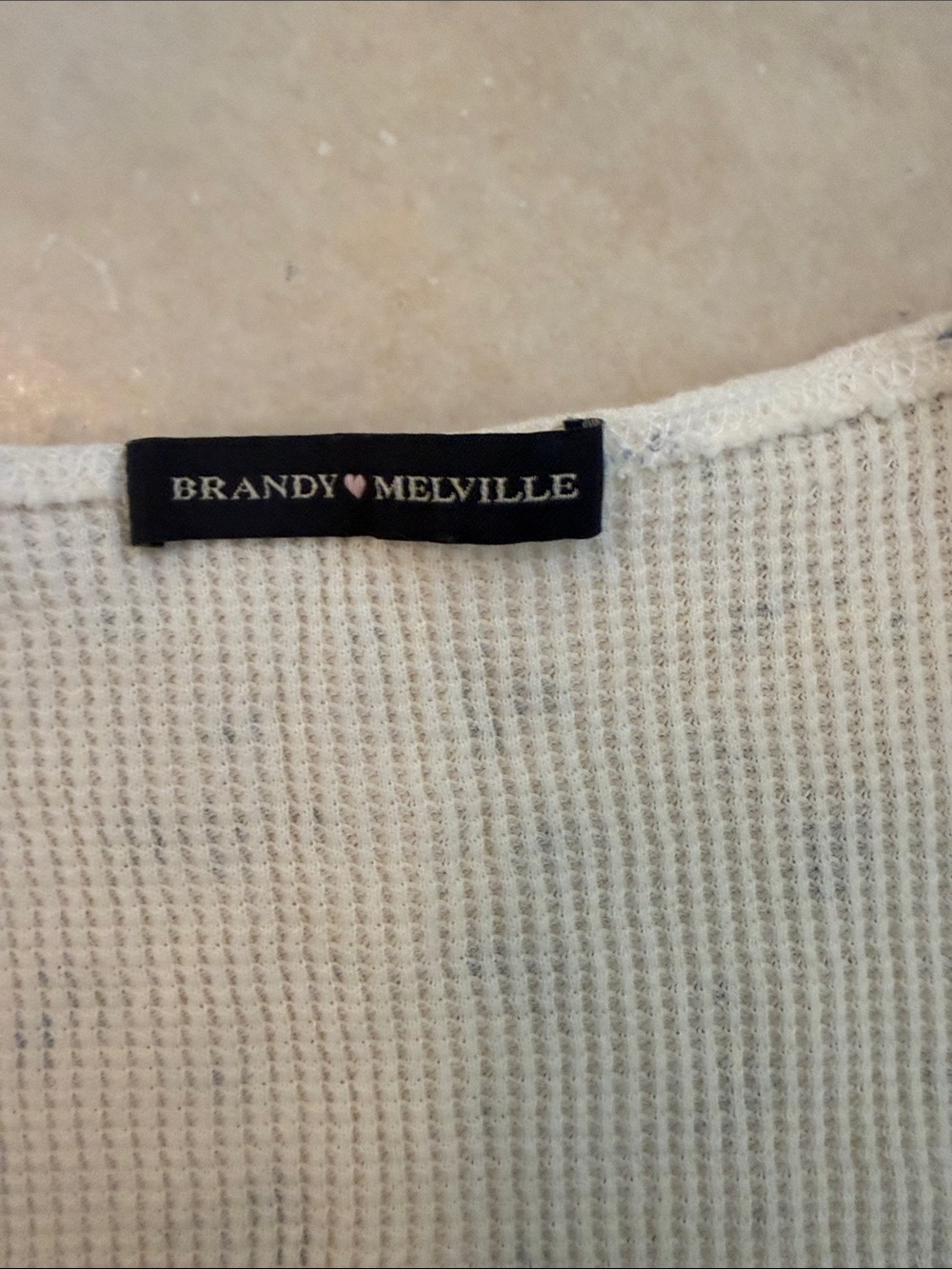 Brandy Melville wrap top - Picture 2 of 2